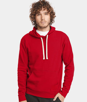 Pretreated Next Level 9303 Unisex Santa Cruz Hoodie - Red