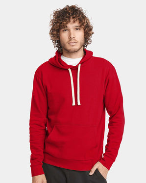 Pretreated Next Level 9303 Unisex Santa Cruz Hoodie - Red