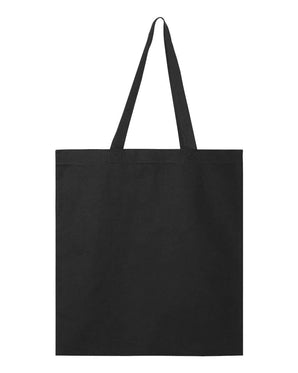 Pretreated Q-Tees Q800 Promotional Tote - Black