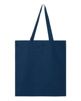 Pretreated Q-Tees Q800 Promotional Tote - Navy