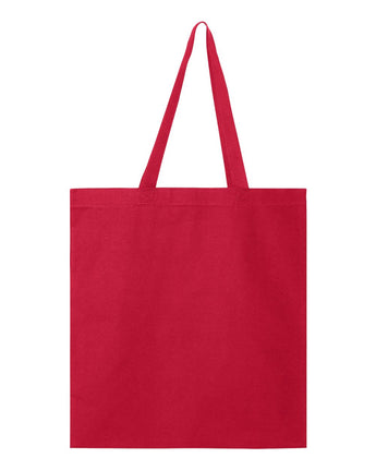 Pretreated Q-Tees Q800 Promotional Tote - Red