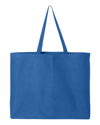 Pretreated Q-Tees Q600 25L Jumbo Tote - Royal