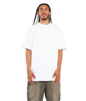 Pretreated Shaka Wear SHGD Unisex Garment-Dyed Crewneck T-Shirt - White