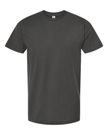 Pretreated Tultex 202 Unisex Fine Jersey T-Shirt - Charcoal