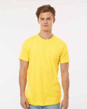 Pretreated Tultex 202 Unisex Fine Jersey T-Shirt - Sunshine