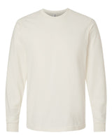 Pretreated Tultex 202LS Fine Jersey Long Sleeve T-Shirt - Natural