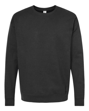 Pretreated Tultex 340 Unisex Fleece Crewneck Sweatshirt - Black