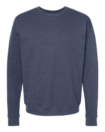 Pretreated Tultex 340 Unisex Fleece Crewneck Sweatshirt - Heather Denim