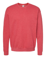 Pretreated Tultex 340 Unisex Fleece Crewneck Sweatshirt - Heather Red