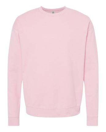 Pretreated Tultex 340 Unisex Fleece Crewneck Sweatshirt - Light Pink