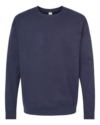 Pretreated Tultex 340 Unisex Fleece Crewneck Sweatshirt - Navy