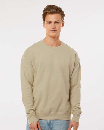 Pretreated Tultex 340 Unisex Fleece Crewneck Sweatshirt - Sand