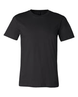 Pretreated BELLA+CANVAS 3001 Unisex Jersey Tee - Black