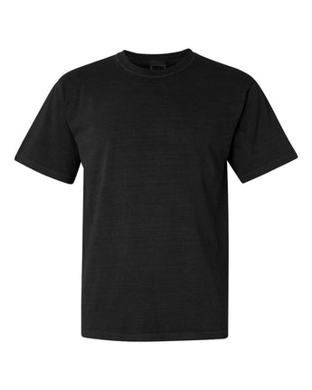 Pretreated Comfort Colors 1717 Garment-Dyed Heavyweight T-Shirt - Black