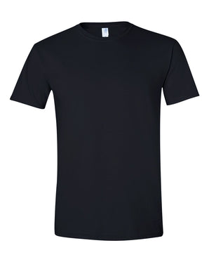 Pretreated Gildan 64000 Softstyle T-Shirt - Black