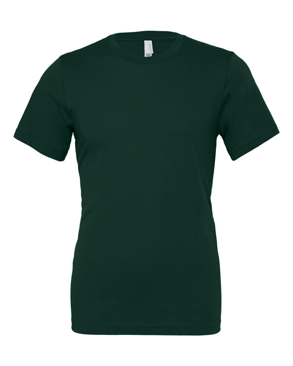 Pretreated BELLA+CANVAS 3001 Unisex Jersey Tee - Forest
