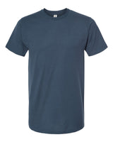 Pretreated Tultex 202 Unisex Fine Jersey T-Shirt - Indigo