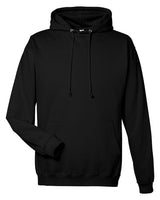 Pretreated AWDis JHA001 Unisex College Hooded Sweatshirt - Jet Black