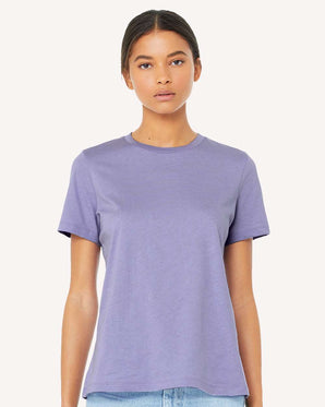 Pretreated BELLA+CANVAS 6400 Women's Relaxed Jersey Tee