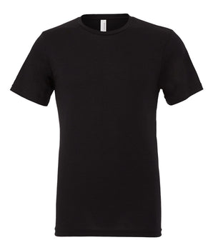 Pretreated BELLA+CANVAS 3413 Unisex Triblend Tee - Solid Black Triblend