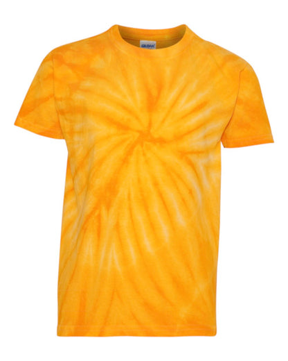 Pretreated Dyenomite 20BCY Youth Cyclone Pinwheel Tie-Dyed T-Shirt