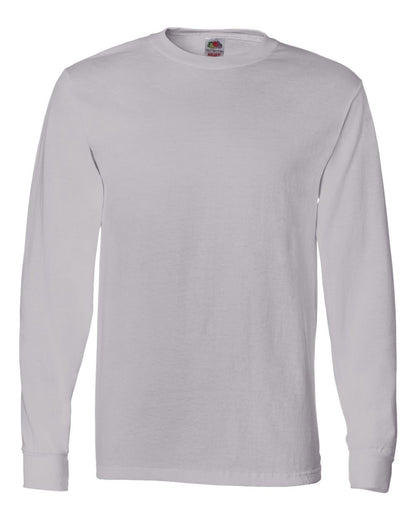 Pretreated Fruit of the Loom 4930R HD Cotton Long Sleeve T-Shirt