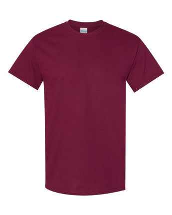 Pretreated Gildan 5000 Heavy Cotton T-Shirt - Maroon