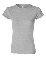 Pretreated Gildan 64000L Women’s T-Shirt - Sport Grey