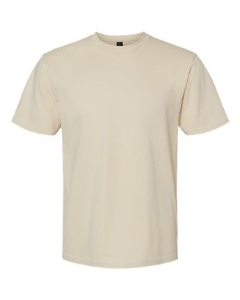 Pretreated Gildan 65000 Unisex Softstyle Midweight T-Shirt - Sand