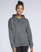 Pretreated Gildan SF500 Softstyle Hooded Sweatshirt - Charcoal