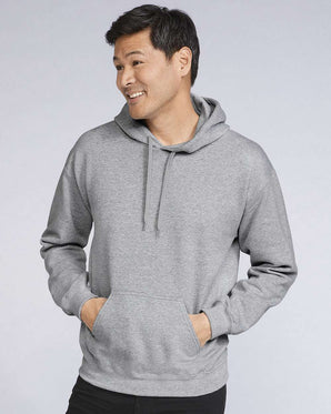 Pretreated Gildan SF500 Softstyle Hooded Sweatshirt - Sport Grey