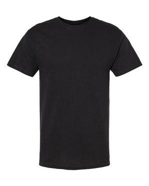 Pretreated M&O 4800 Gold Soft Touch T-Shirt - Black