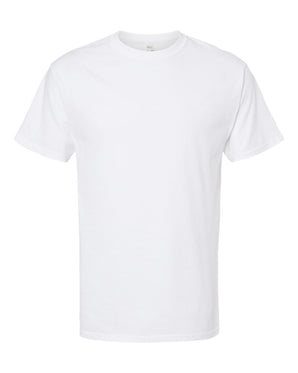 Pretreated M&O 4800 Gold Soft Touch T-Shirt - White