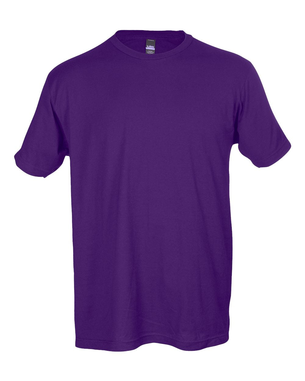 Pretreated Tultex 202 Unisex Fine Jersey T-Shirt - Purple