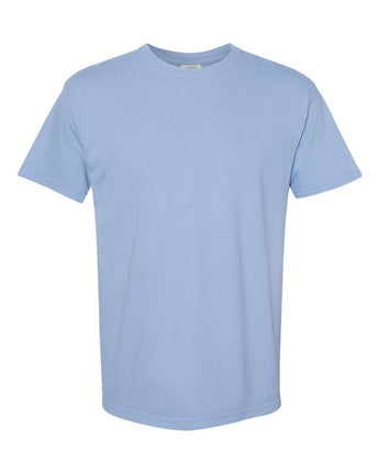 Pretreated Comfort Colors 1717 Garment-Dyed Heavyweight T-Shirt - Washed Denim