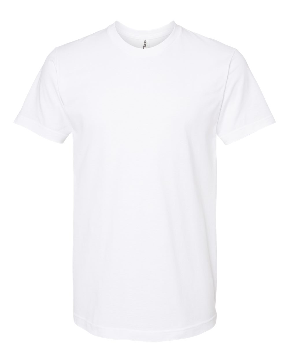 Pretreated Tultex 202 Unisex Fine Jersey T-Shirt - White