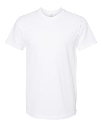 Pretreated Tultex 202 Unisex Fine Jersey T-Shirt - White