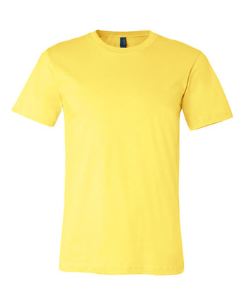 Pretreated BELLA+CANVAS 3001 Unisex Jersey Tee - Yellow